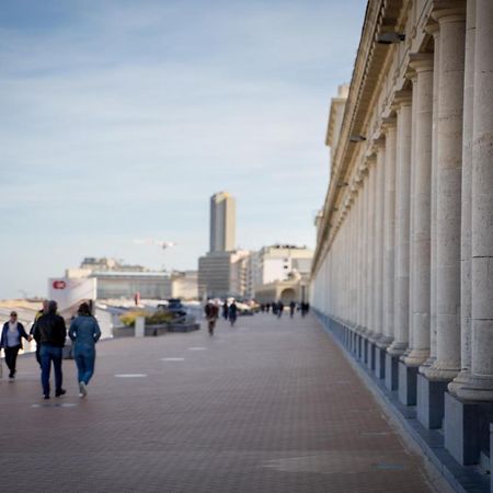 Gezellig app in de Belle Époque wijk van Oostende Exterior foto