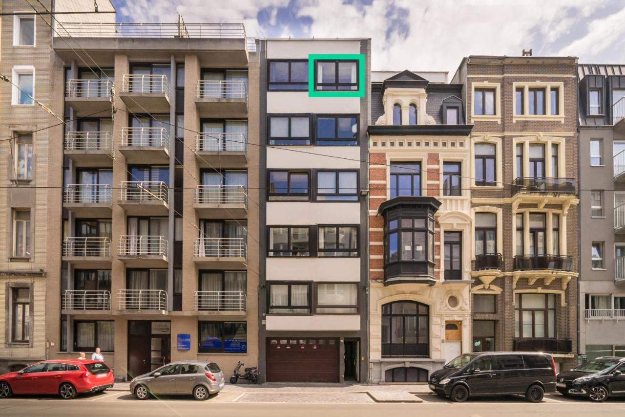 Gezellig app in de Belle Époque wijk van Oostende Exterior foto