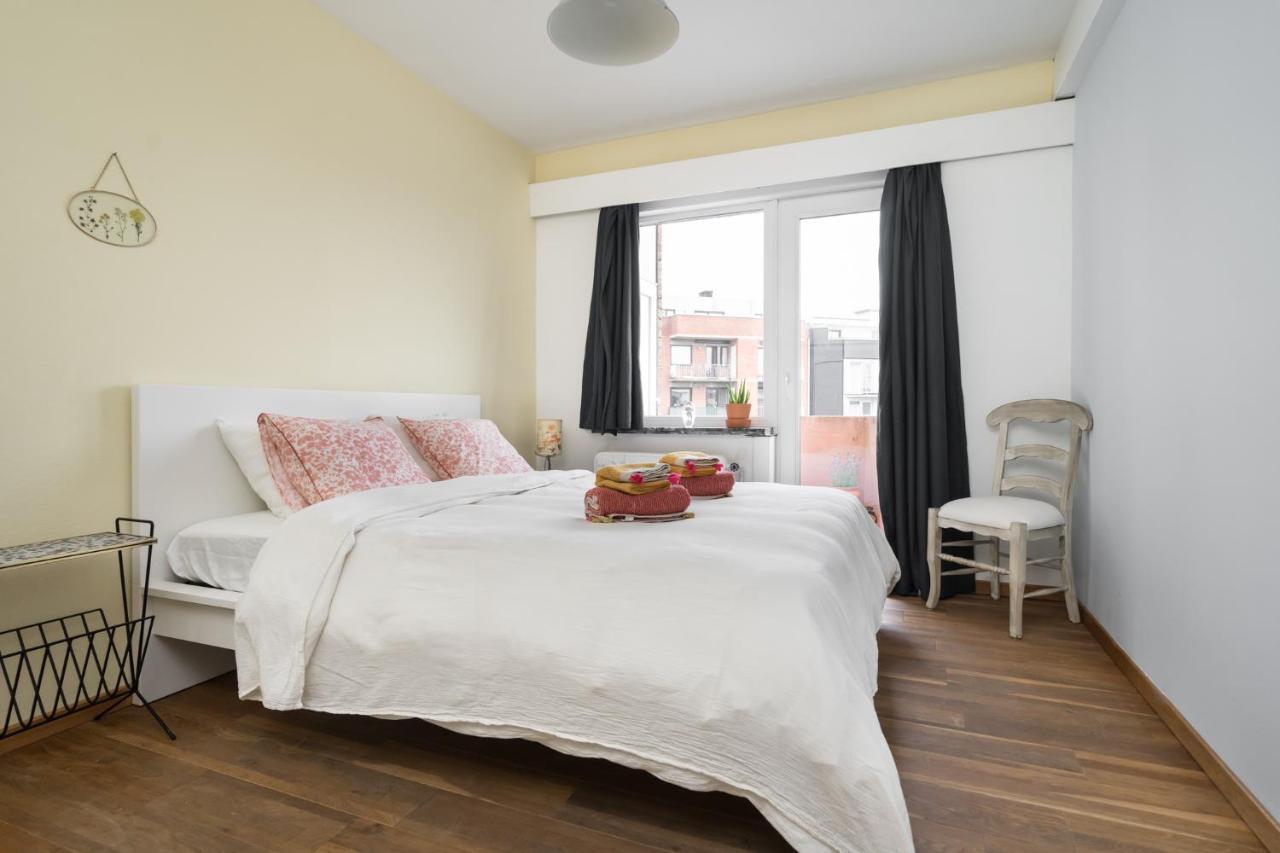 Gezellig app in de Belle Époque wijk van Oostende Exterior foto